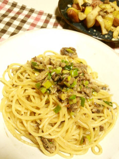オイルサーディンde和風パスタ -レシピのメイン写真