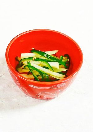 じゃがいもとピーマンのごまあえ♪-レシピのメイン写真