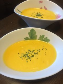 朝からほっこり♡にんじんのポタージュ♩-レシピのメイン写真