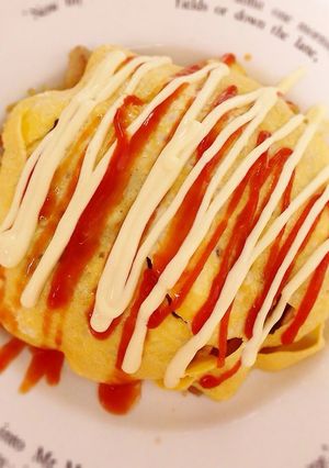 簡単！オムそばめし♪-レシピのメイン写真