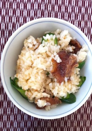 牛丼みたいな♪牛すじと胡瓜の混ぜご飯-レシピのメイン写真