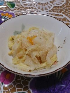 白菜と柚子のおひたし-レシピのメイン写真
