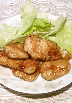 ダイエット中でも安心！鶏胸肉の照り焼き♡-レシピのメイン写真