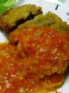 濃厚♪フレッシュトマトのガーリックソース-レシピのメイン写真