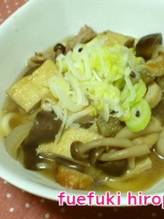 きのこと豚肉の具だくさんうどん-レシピのメイン写真