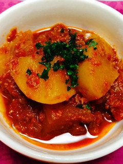 大根のトマト煮イタリア風-レシピのメイン写真