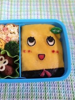 幼稚園のお弁当 ☆ふなっしー☆-レシピのメイン写真