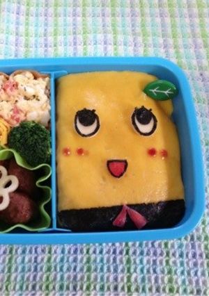 幼稚園のお弁当 ☆ふなっしー☆-レシピのメイン写真