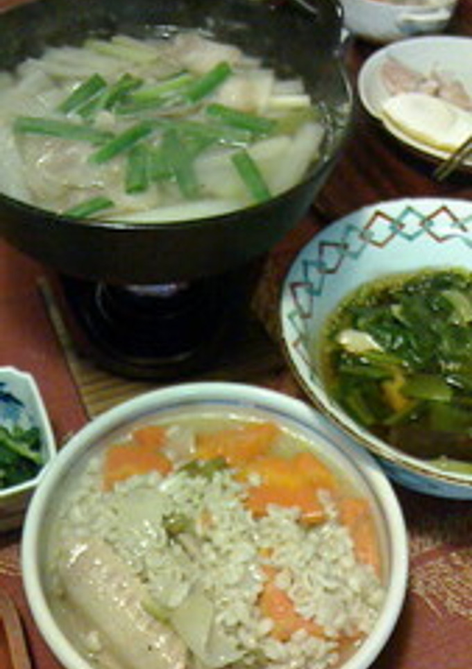 押し麦と手羽先のスープ煮-レシピのメイン写真