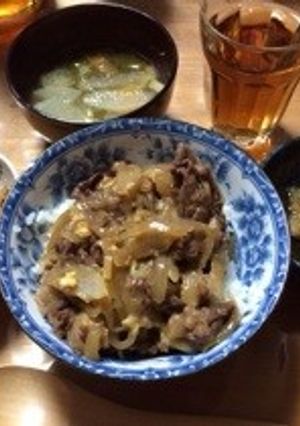 パワーみなぎる！おぎみつ牛丼-レシピのメイン写真