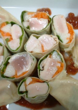 生湯葉春巻き-レシピのメイン写真