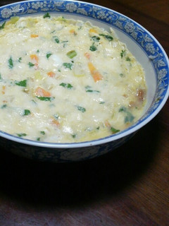 レンジ活用!残り野菜と豆腐の茶碗蒸し-レシピのメイン写真