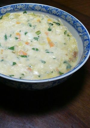 レンジ活用!残り野菜と豆腐の茶碗蒸し-レシピのメイン写真