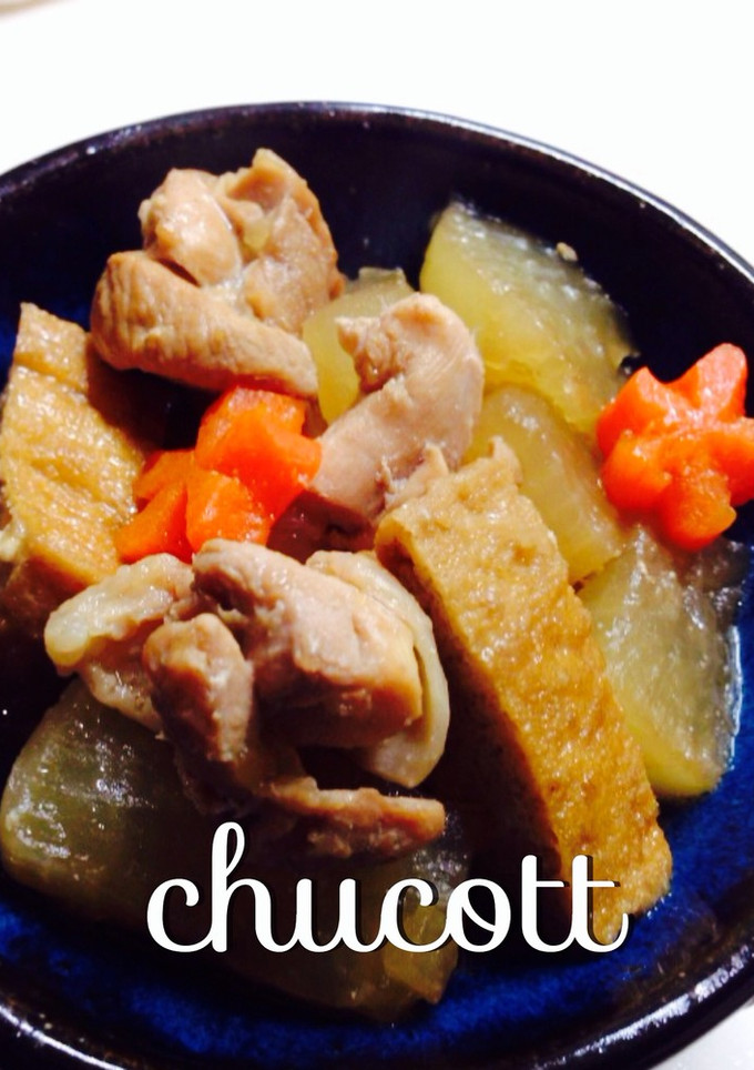 大根鶏肉♡厚揚げの煮物♪簡単-レシピのメイン写真