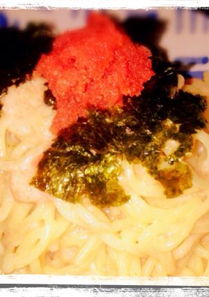明太クリーム焼きそば⁈絶妙に美味しい♪-レシピのメイン写真
