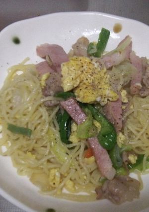 チャンプル塩焼きそば-レシピのメイン写真