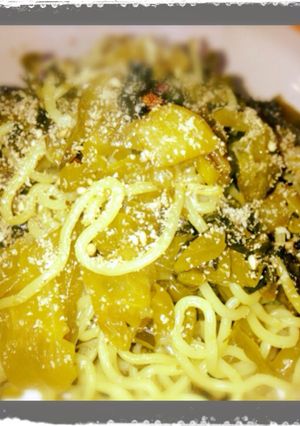 簡単に♪高菜塩焼きそば♪柚子胡椒風味-レシピのメイン写真