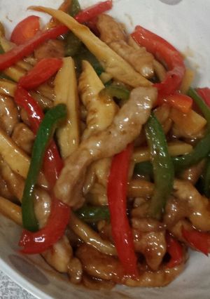 青椒肉絲～肉厚豚もも肉～　-レシピのメイン写真