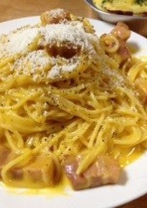 【男のジャンク飯】本格濃厚カルボナーラ-レシピのメイン写真