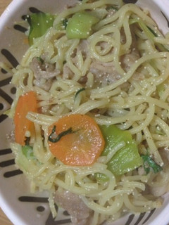 あっさり明太子焼きそば-レシピのメイン写真