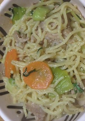 あっさり明太子焼きそば-レシピのメイン写真