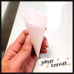 รูปของ アイシングクッキー▷簡単ペーパーコルネ