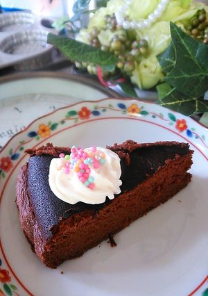 シンプルなチョコレートケーキ❤-レシピのメイン写真