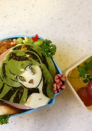 うる星やつら☆のラムちゃん❤️のキャラ弁-レシピのメイン写真