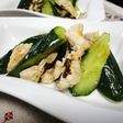 ささ身×きゅうり×塩コンブの和え物