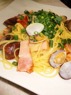 アサリとベーコンのレモン風味パスタ-レシピのメイン写真