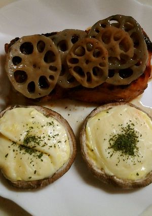 どんこ椎茸のマヨチーズ焼き-レシピのメイン写真