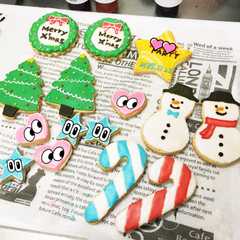 รูปของ アイシングクッキー▷クリスマス用