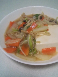 豆腐の野菜あんかけ-レシピのメイン写真