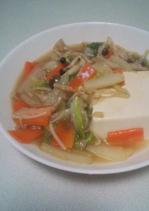 豆腐の野菜あんかけ-レシピのメイン写真
