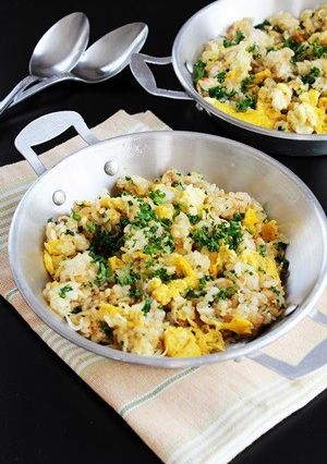 焦がし醤油バター風味「パセリチャーハン」-レシピのメイン写真