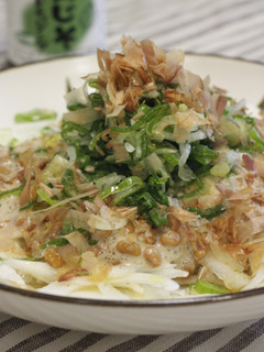 新たまねぎと納豆のコラボサラダ-レシピのメイン写真