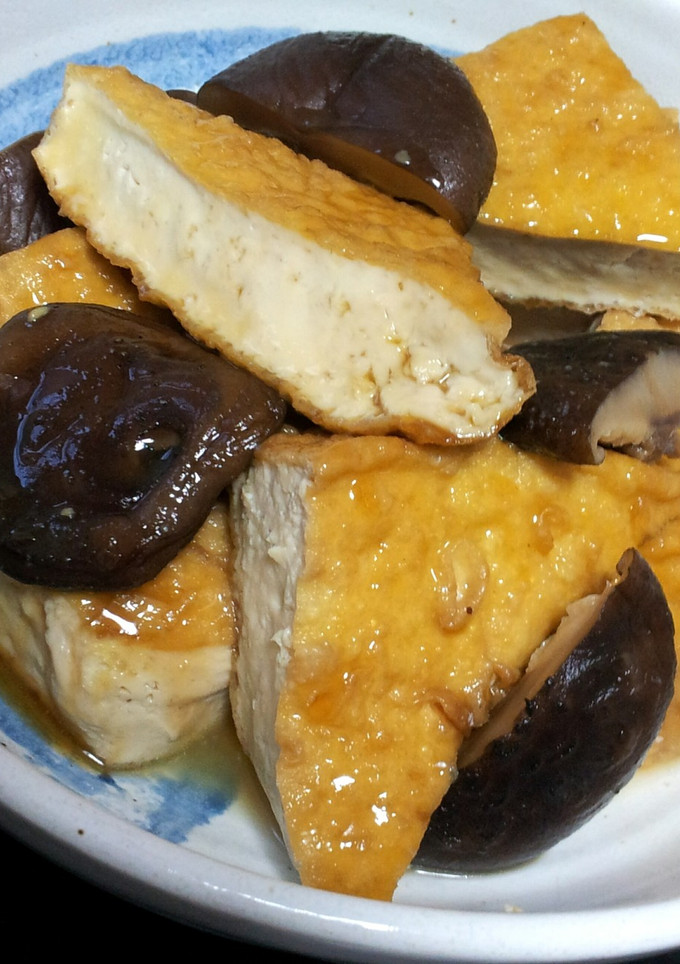 椎茸と厚揚げのシンプルうま煮-レシピのメイン写真