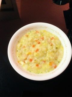 離乳食 定番‼ たまご粥♡-レシピのメイン写真