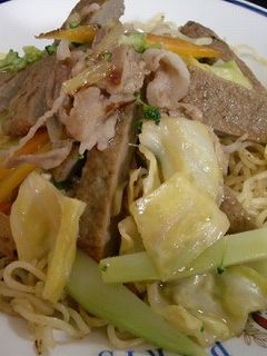 じゃこ天と自家製野菜のあんかけ塩やきそば-レシピのメイン写真
