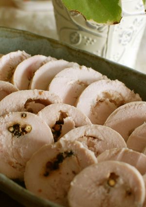 塩レモンで鳥ハム-レシピのメイン写真