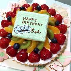 รูปของ 簡単デコフルーツタルト▷大人の友達へ♡