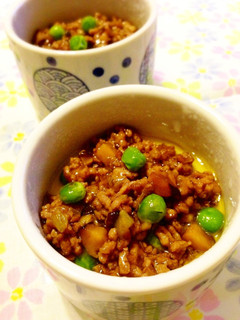 玉子蒸し ❃そぼろあんかけ❃-レシピのメイン写真