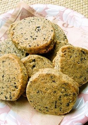 香ばし❁黒ごまクッキー-レシピのメイン写真