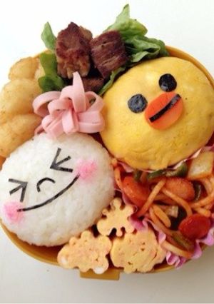 簡単!ラインのキャラ弁♥︎-レシピのメイン写真
