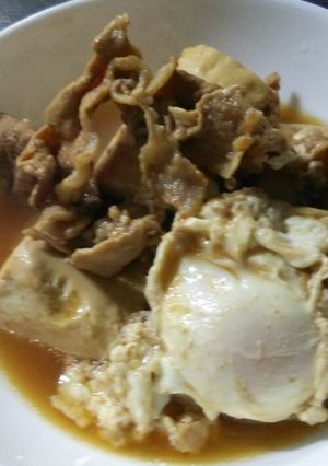 簡単!! 肉豆腐-レシピのメイン写真