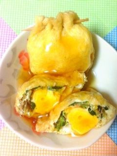 あんかけ卵巾着!-レシピのメイン写真