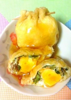 あんかけ卵巾着！-レシピのメイン写真