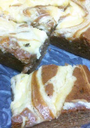 簡単☆チーズマーブルチョコケーキ-レシピのメイン写真