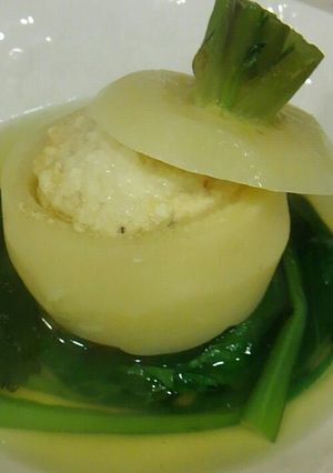 かぶの肉詰めスープ煮-レシピのメイン写真