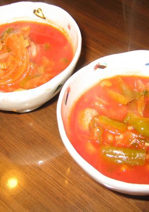 ブランチに！おいしいトマトスープ-レシピのメイン写真